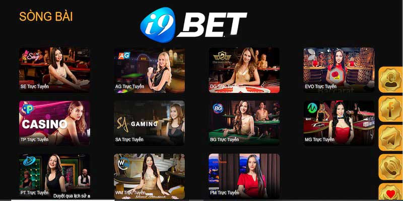 Casino i9bet - Cung cấp đa dạng trò chơi